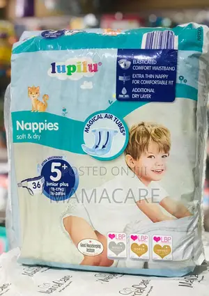 Nappies Size 5+ Pack 36 Nappies