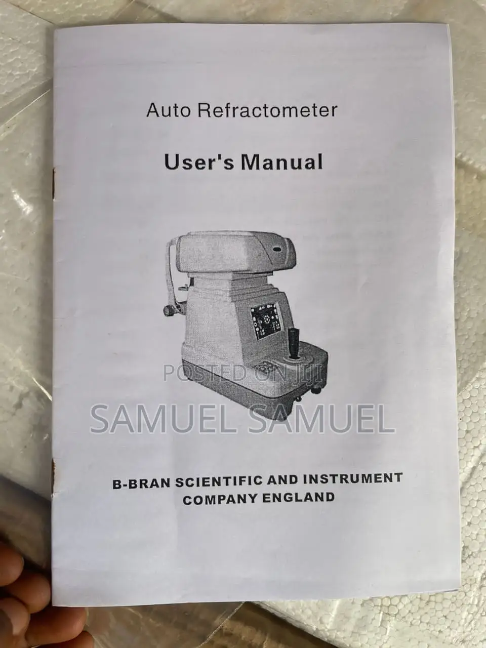Auto Refractometer (B-Bran Scientific England)