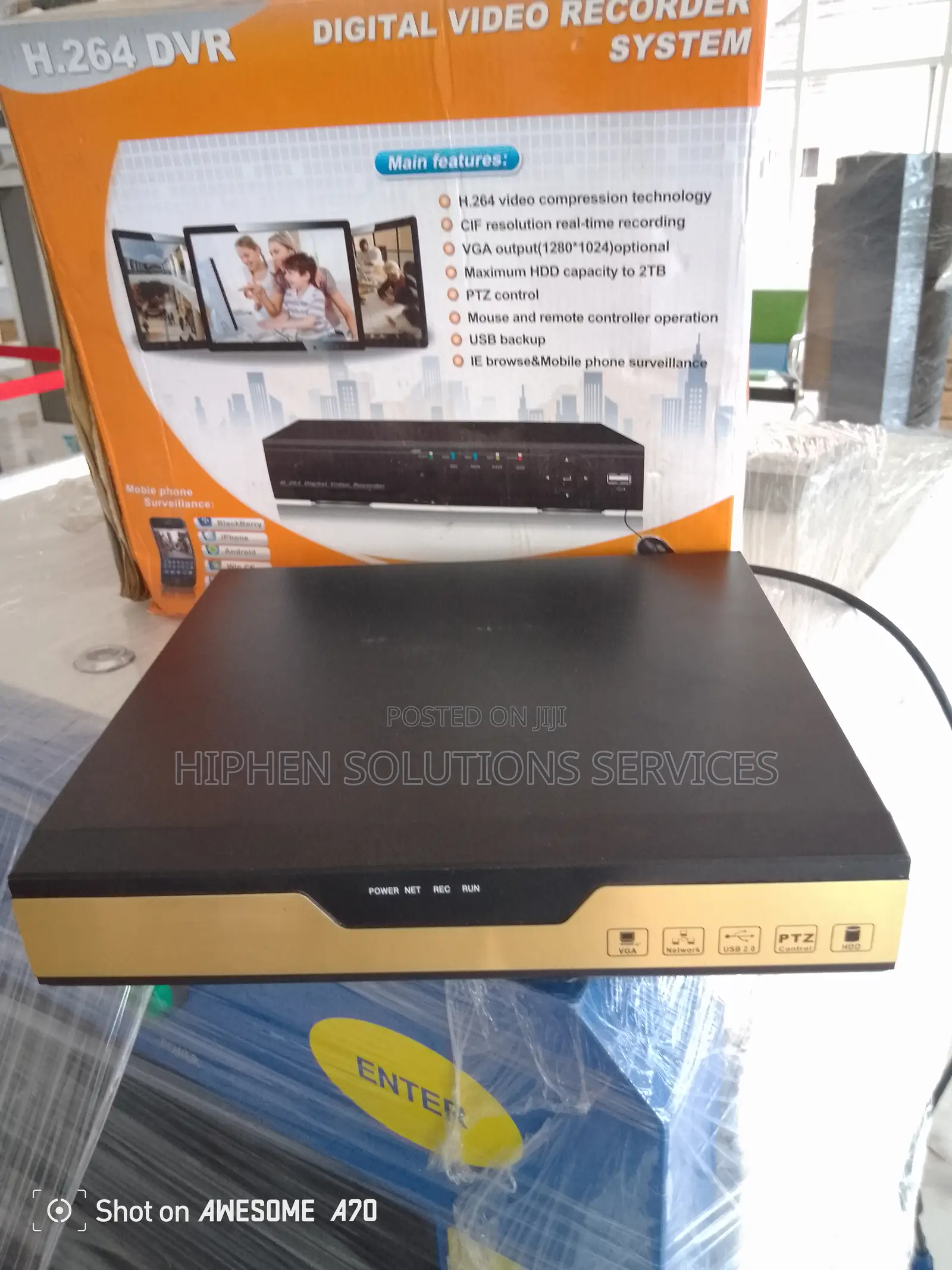 H- 264 Network DVR, for Video Recording