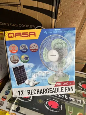 Qasa 12 Inches 3 in 1 Table Fan