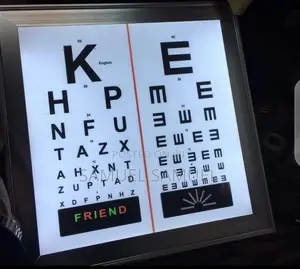 Illuminating Visual Acuity Chart