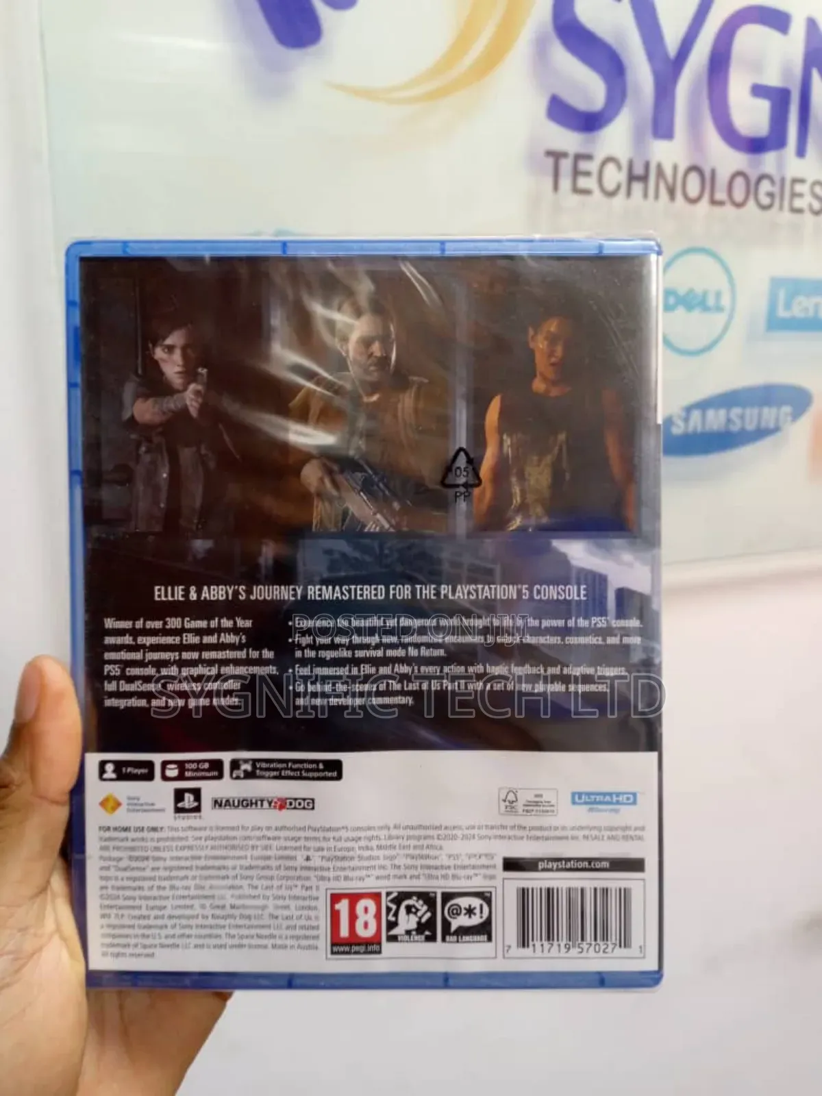 Ps5 the Last of Us 2 Remastered Cd