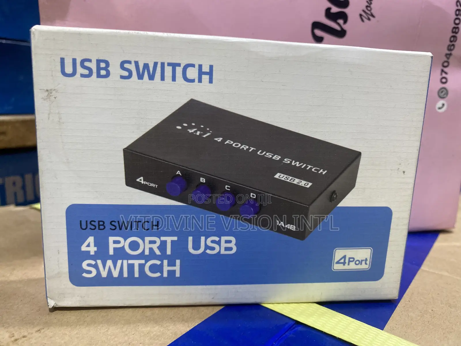 USB SWITCH 4ports Sharer Switch