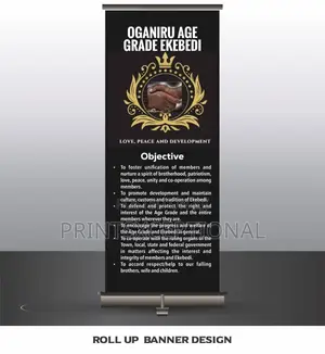 Roll-up Banner, Flex Banner And Stickers