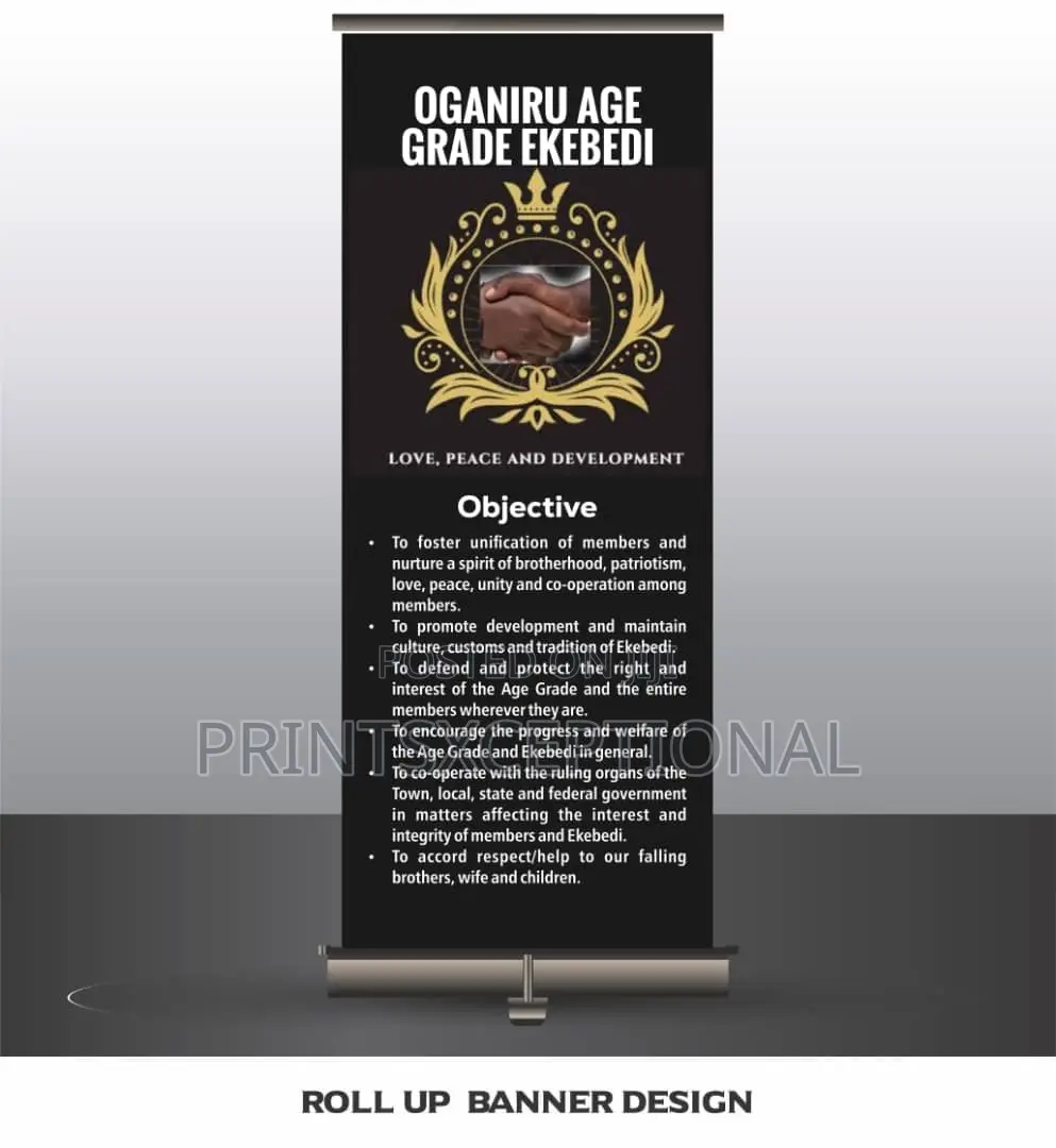 Roll-up Banner, Flex Banner And Stickers