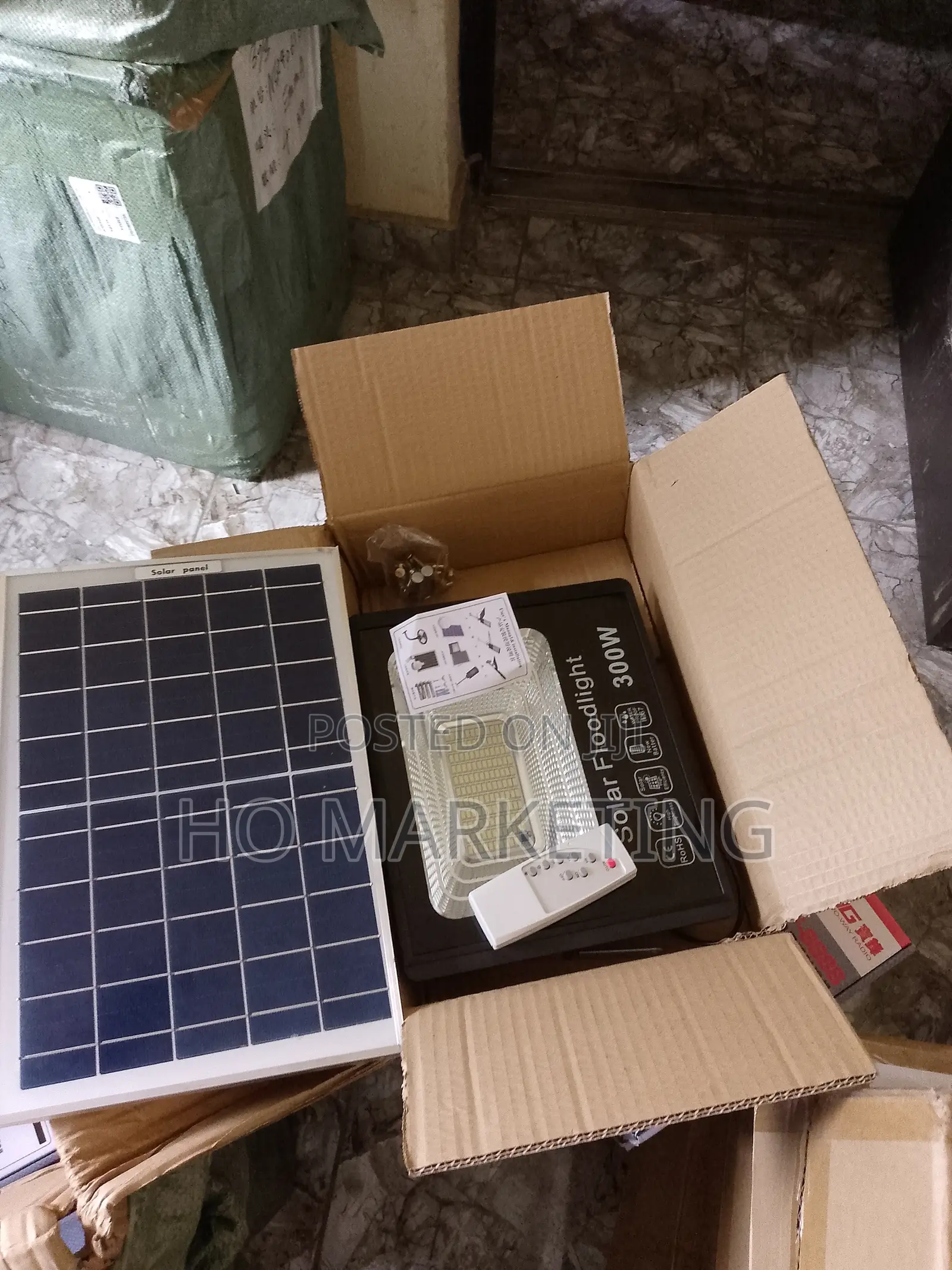 Top Trending 300W Floodlight Solar Panel With Remote Control