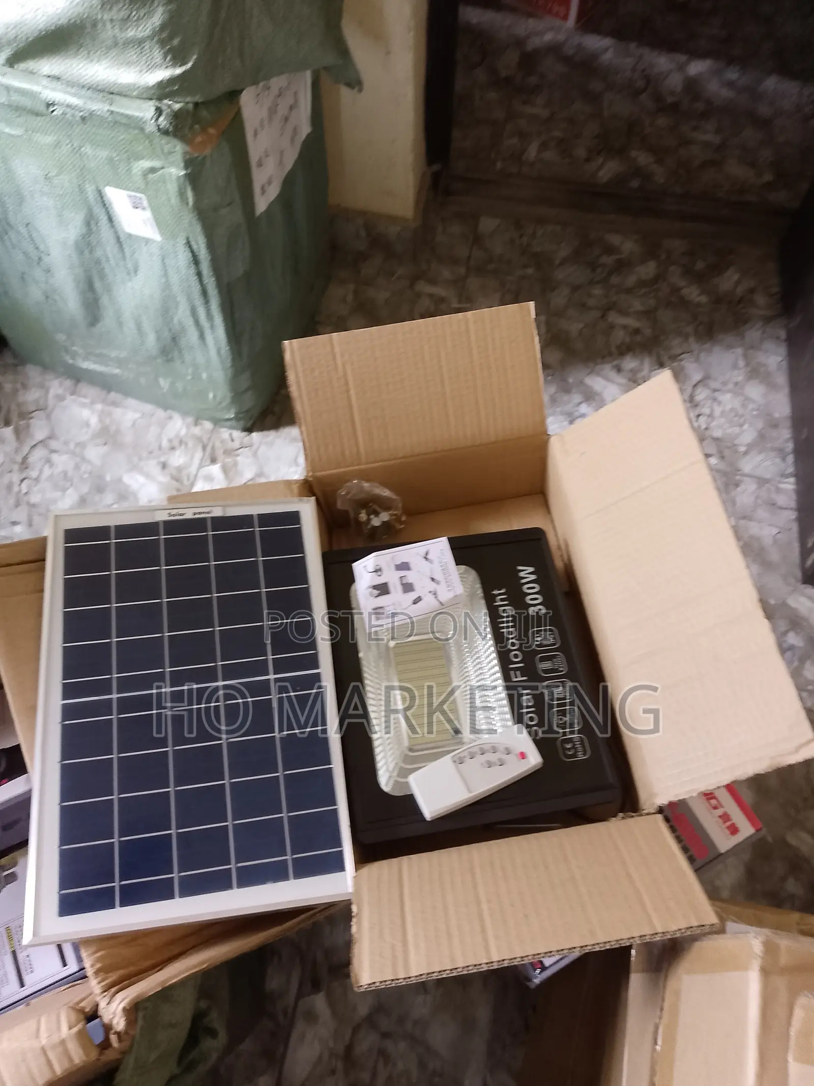 The Original 300W Floodlight Solar Panel With Remote Control
