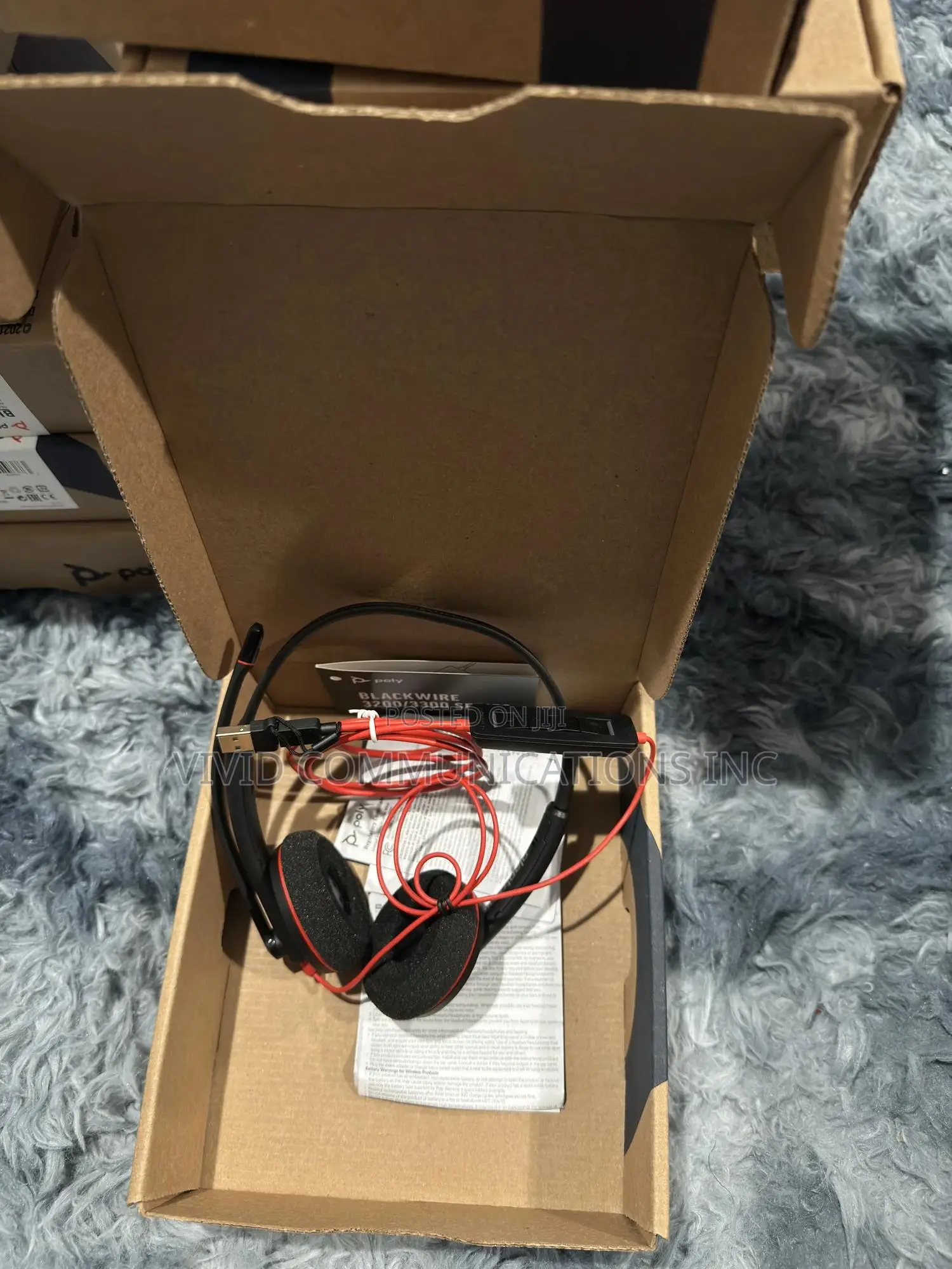 Poly Blackwire 3220 Wired Headset - USB USB-C