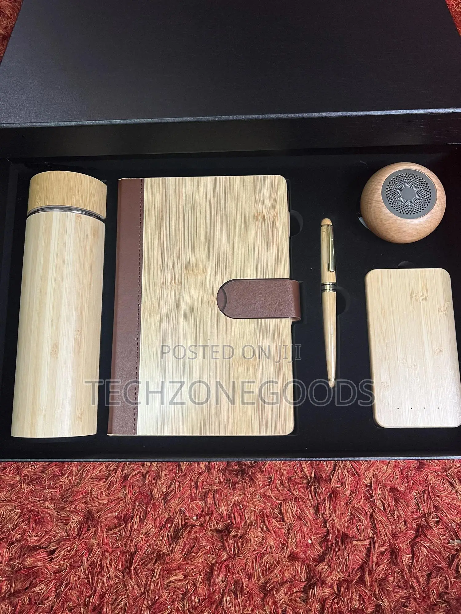 5pcs Bamboo Executive Set