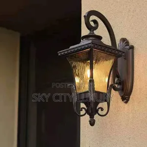 Country Style Cast Gate Lamp Light