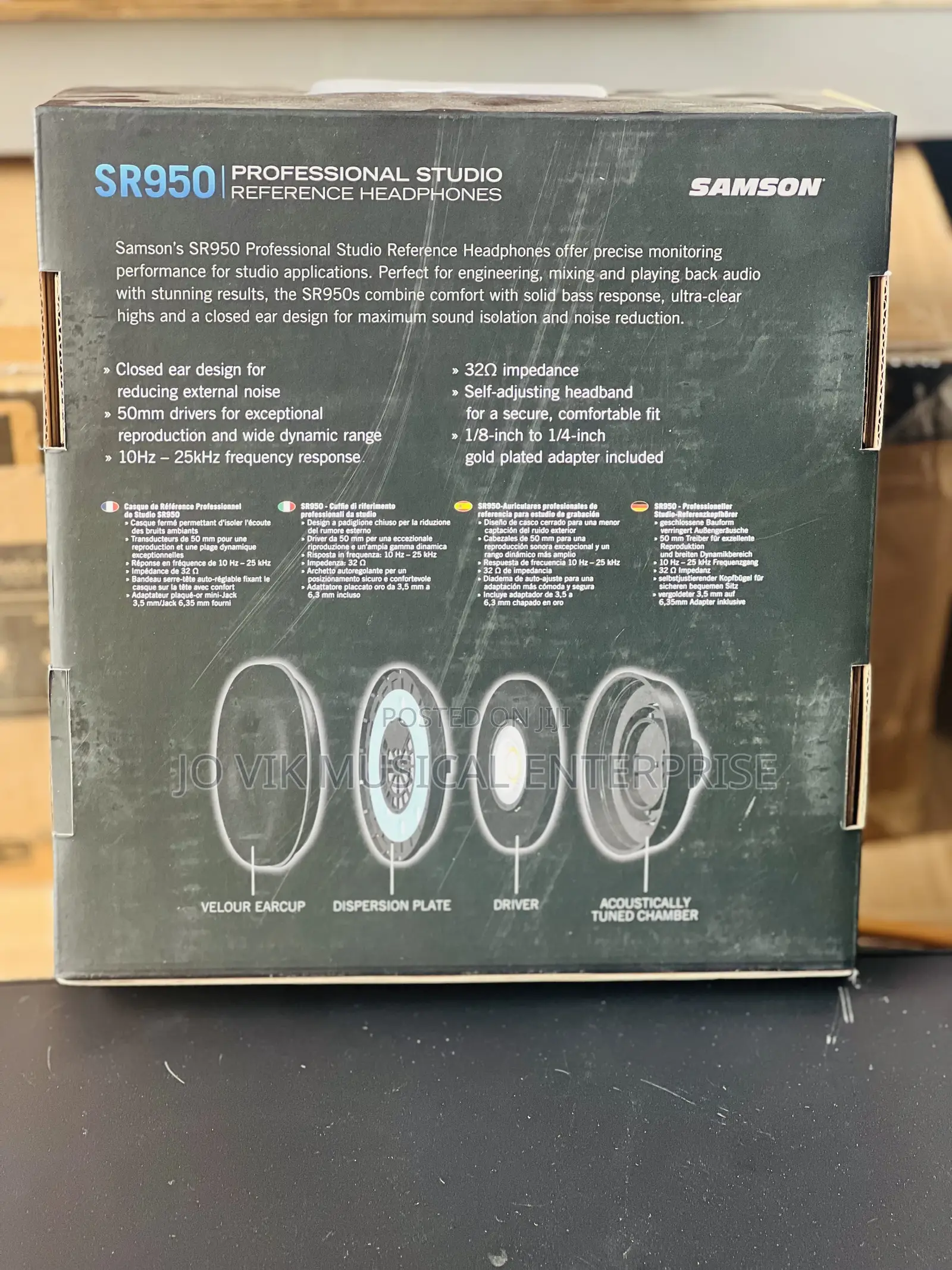 Studio Sr950 Professional Studio Reference Headphones