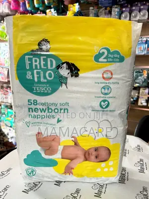 Fred and Flo Size 2 58 Nappies