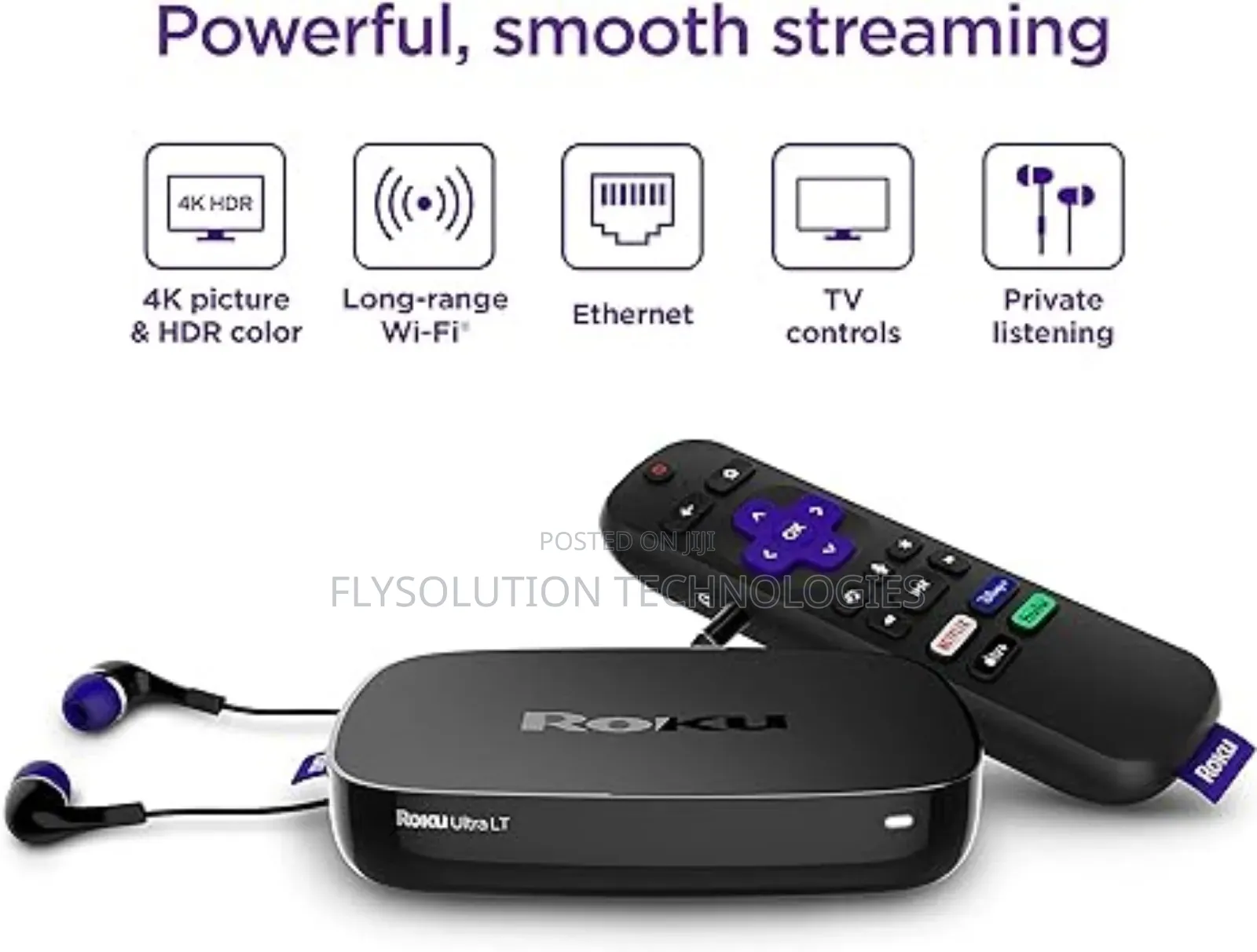 Roku Ultra LT HD HDR Streaming Player