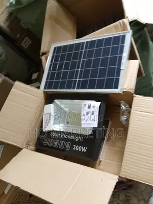 Very Unique 300W Floodlight Solar Panel With Remote Control