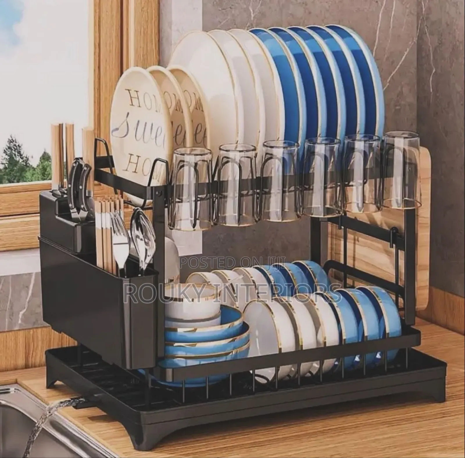 2 Tier Dish Rack