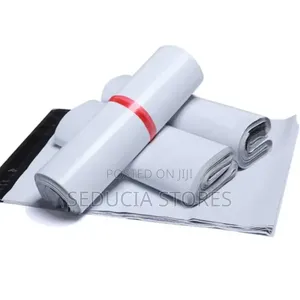 A4 White Courier Nylon Bag (Waterproof Self-Seal)-100 Pieces (20x30cm)