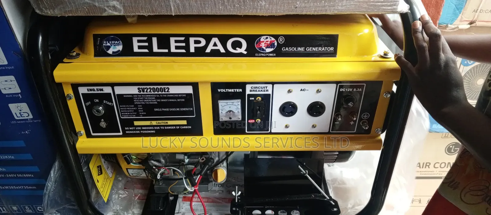 Elepaq Petrol Generator 10kva