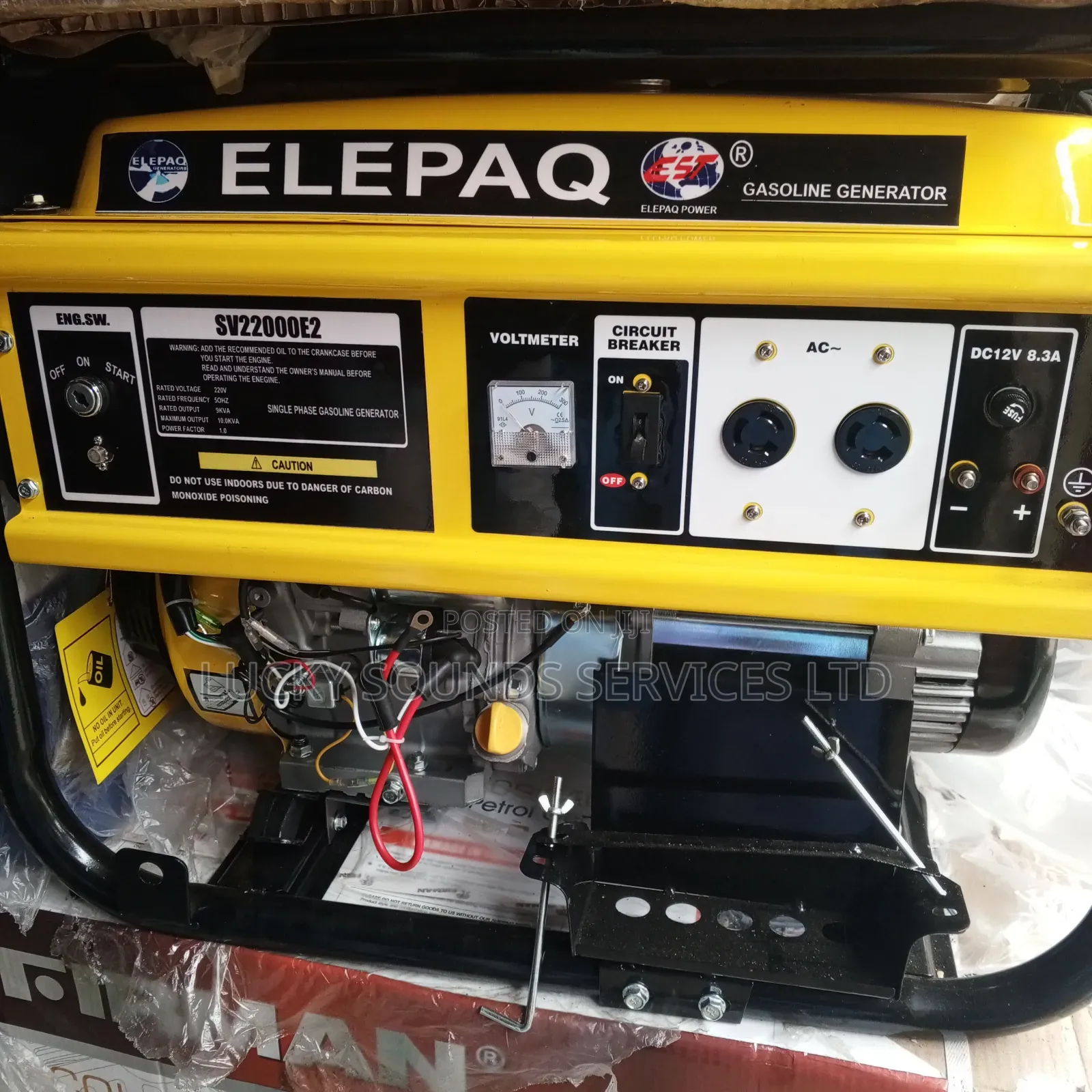Elepaq Petrol Generator 10kva