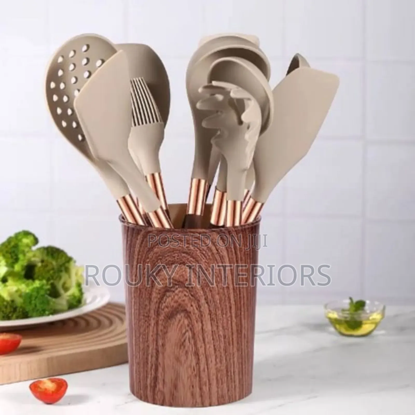 9pcs Quality Silicone Spoons