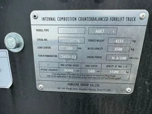 Forklift 3ton X 3meters