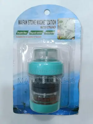 Photo - Faucet Water Filter (Magnetized Tap Water Filter) White