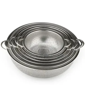 6pcs Stainless Steel Sieve