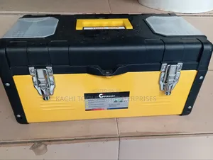 18" Iron and Plastic ) Empty Tools Box