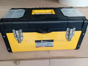 18" Iron and Plastic ) Empty Tools Box