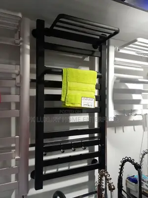 Black Electric Towel Warmer
