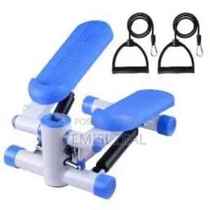 Blue and White Mini Stepper