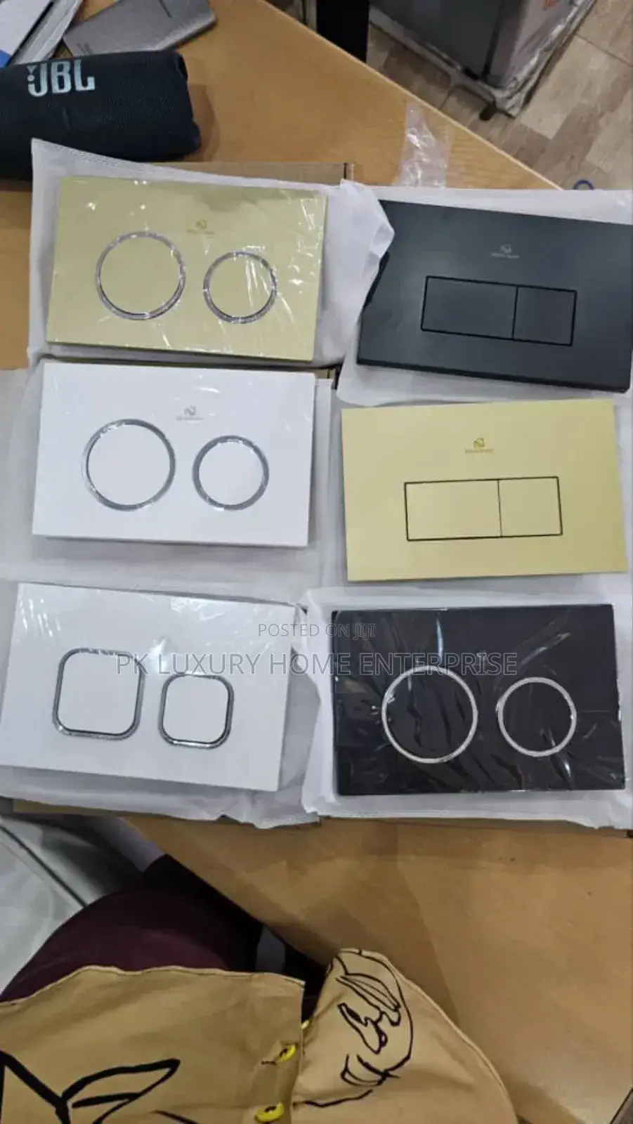 Conceal Plate Button