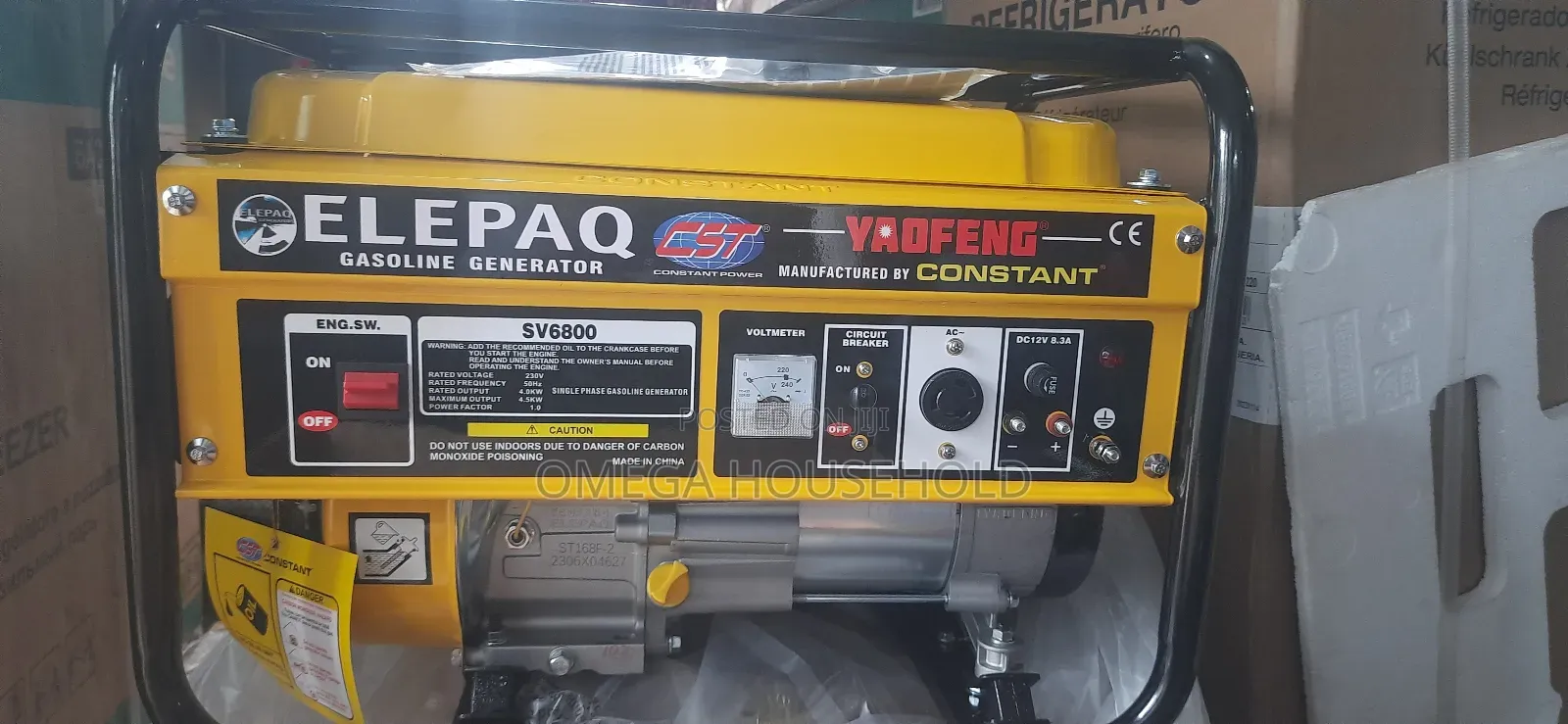 4.5 Kva Elepaq Constant 100  Copper Coil.
