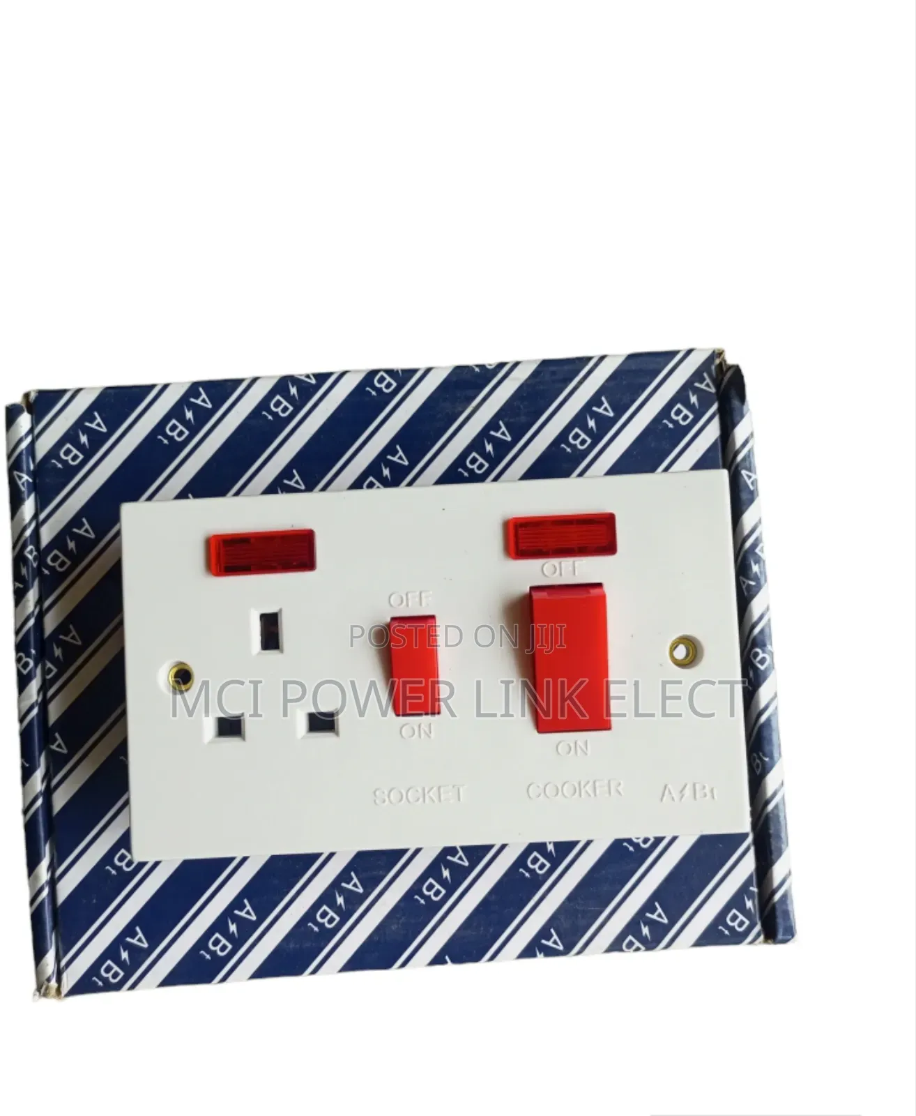 45A DP Cooker Control Unit 13A Socket With Neon