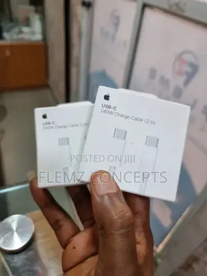 Original Apple iPhone 15 Series 2meter Cord At Flemz