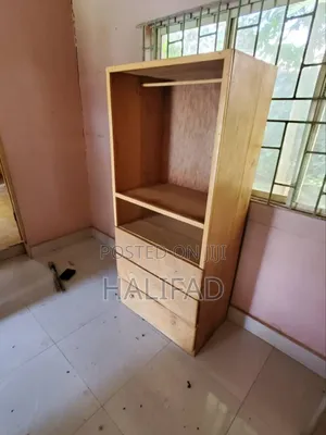 Open Wardrobe With Drawers
