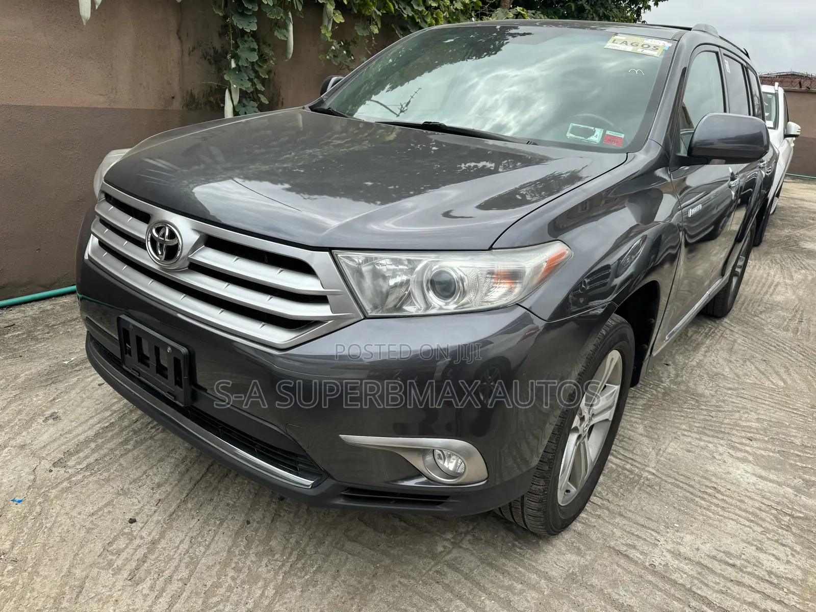 Toyota Highlander 2012 Gray