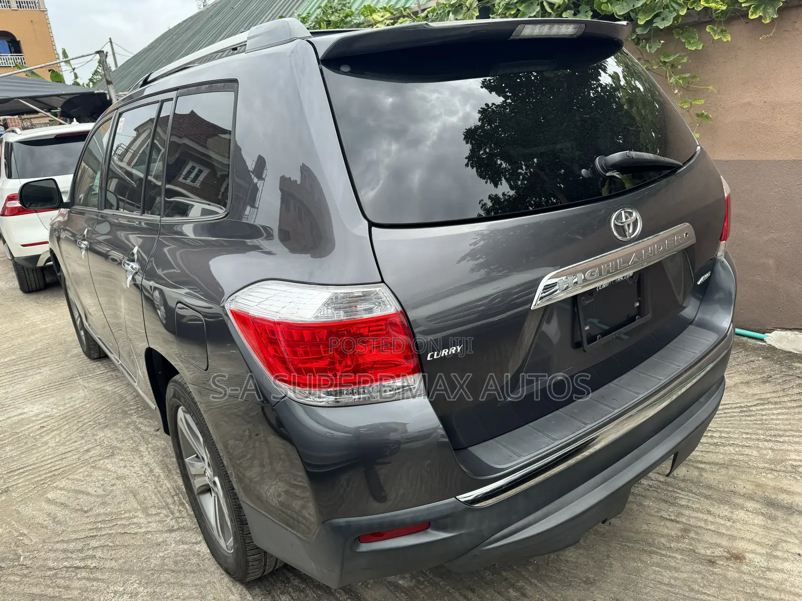 Toyota Highlander 2012 Gray