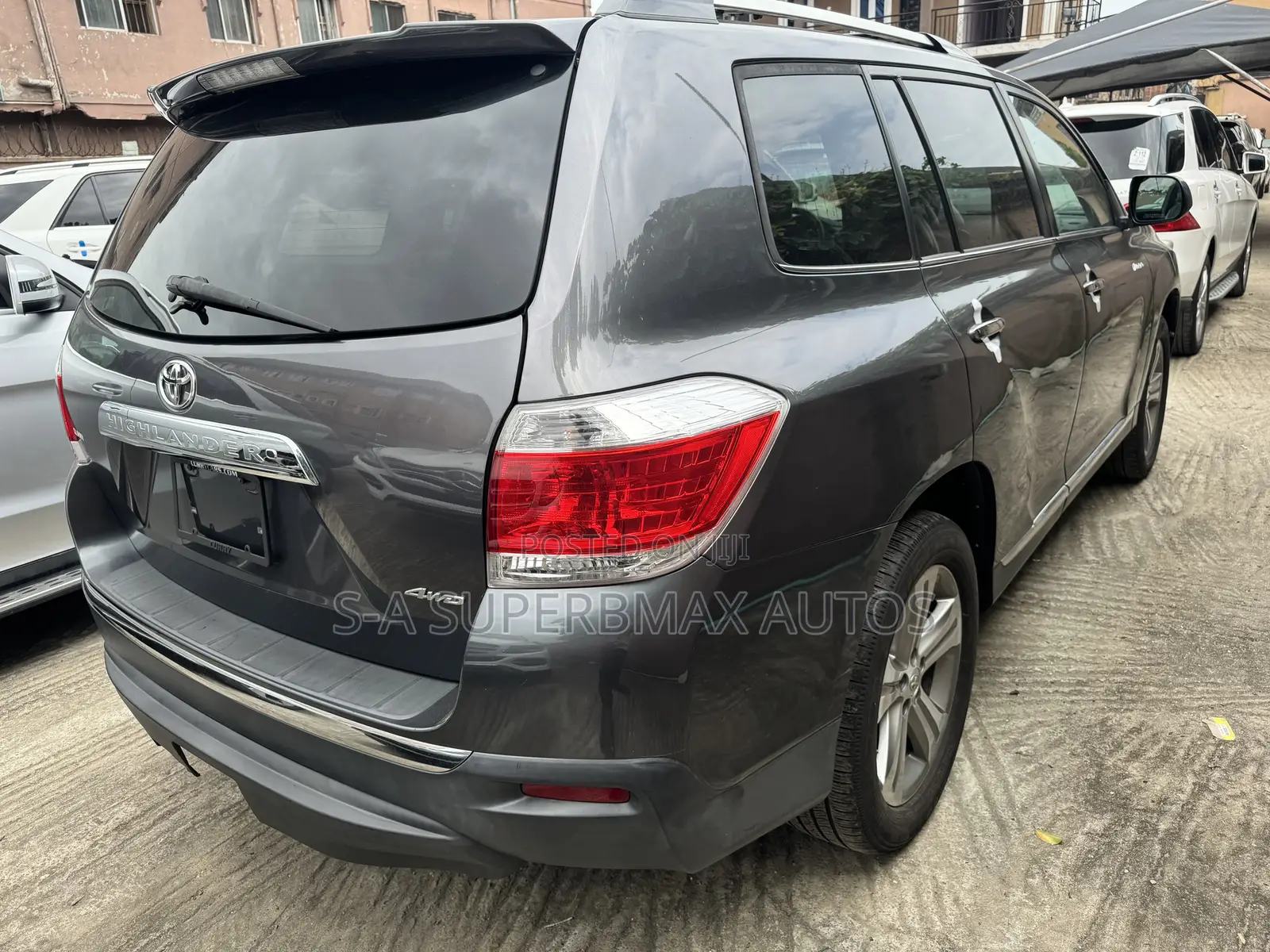 Toyota Highlander 2012 Gray
