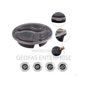 3 Compartment Meal Prep Container – 100 Pieces