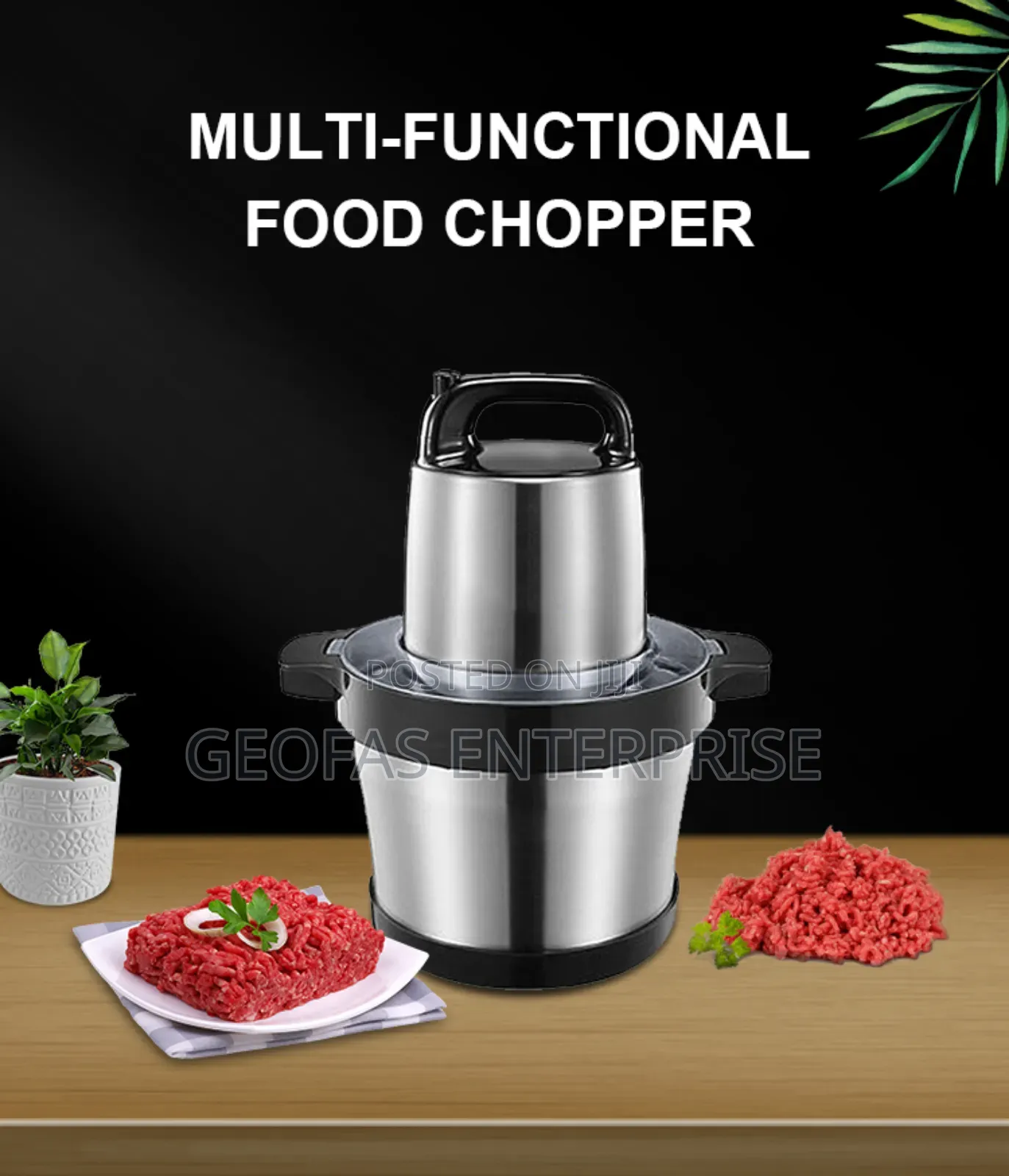 Electric Meat and Vegetable Blender