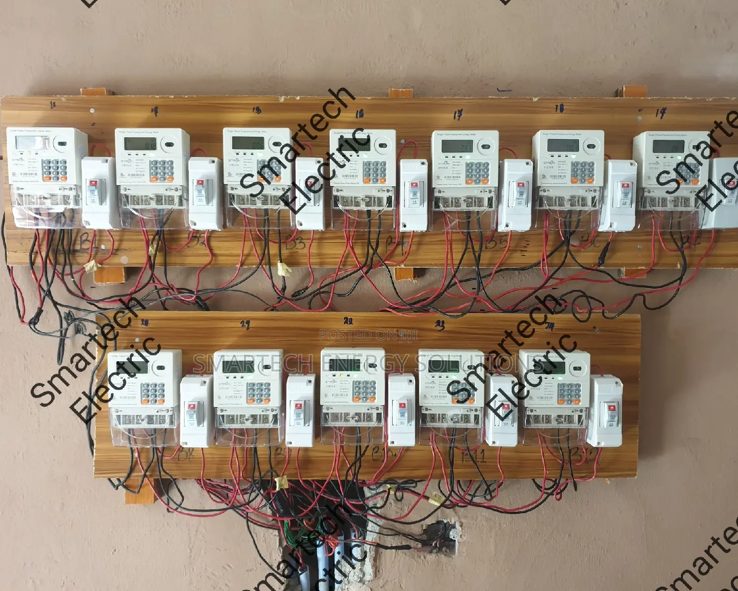 Single Phase Lora-Rf Prepaid Energy KWH STS Check Meter/Ste18-B