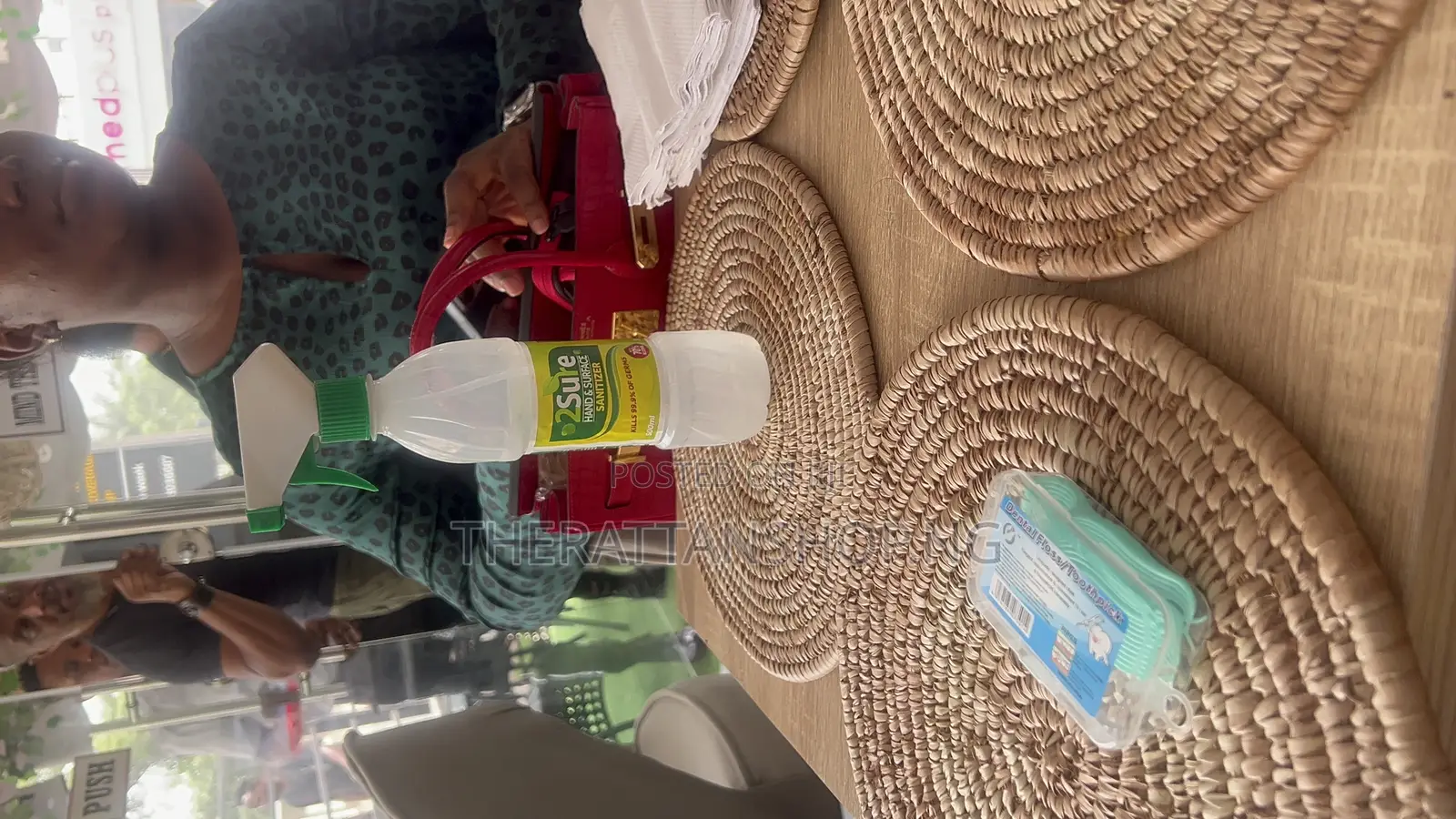 Raffia Table Mat