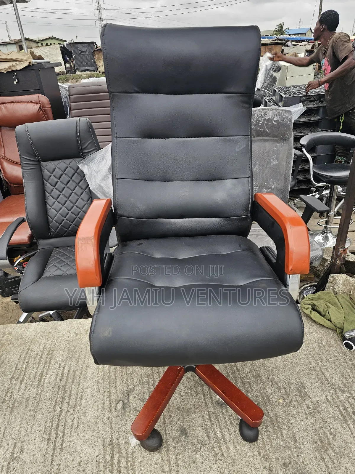 Executive Wooden Chair