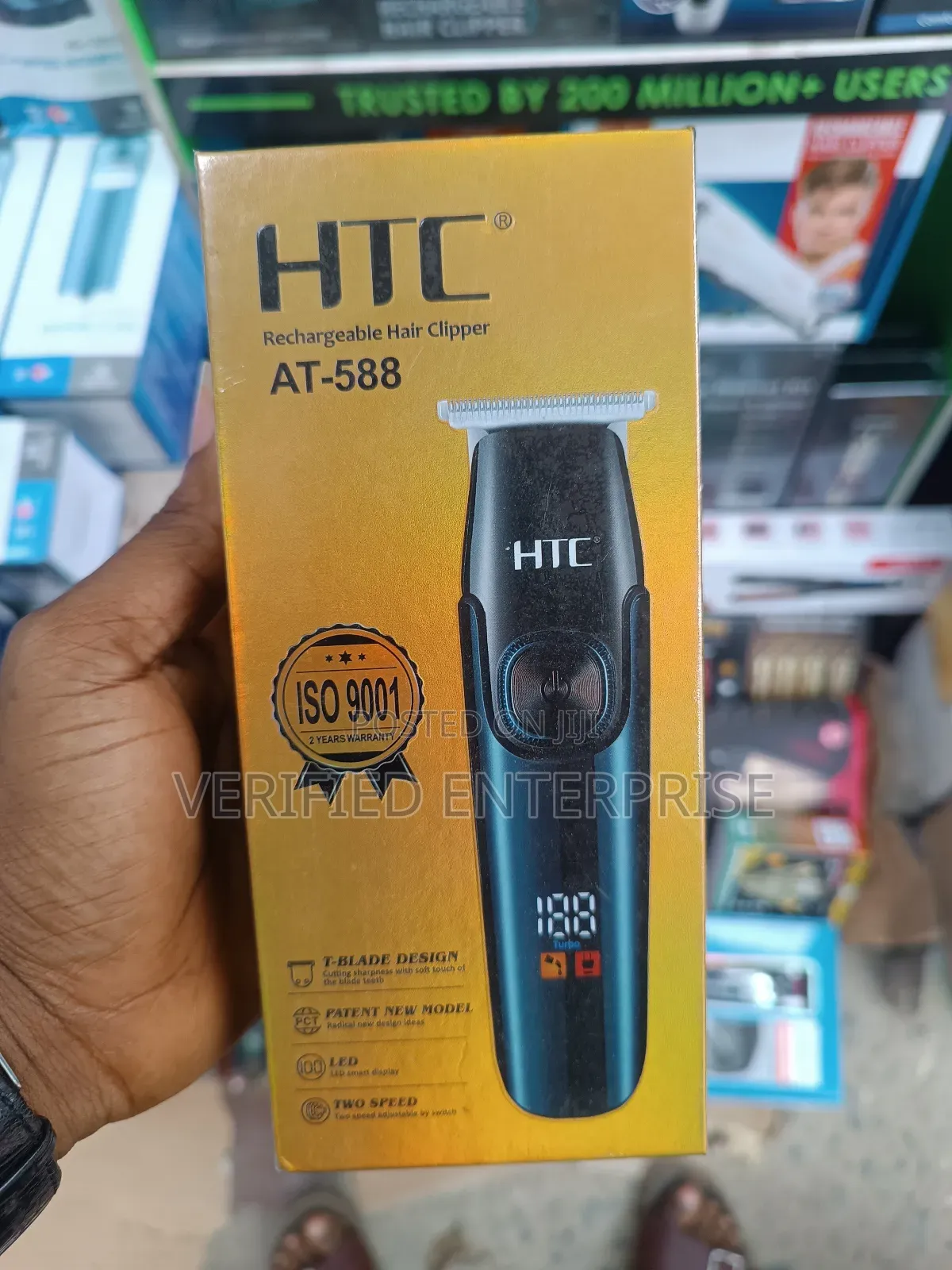 HTC Rechargeable Hair Clipper