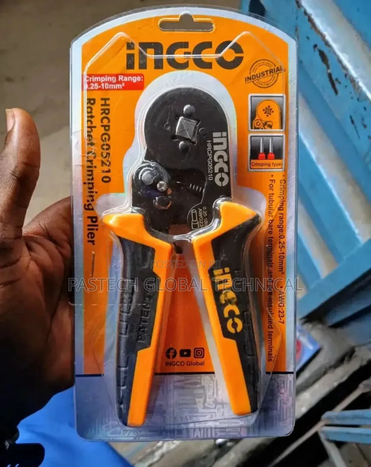 Ingco Ratchet Crimping Plier