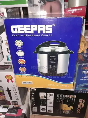 Geepas Electric Pressure Cooker 6l