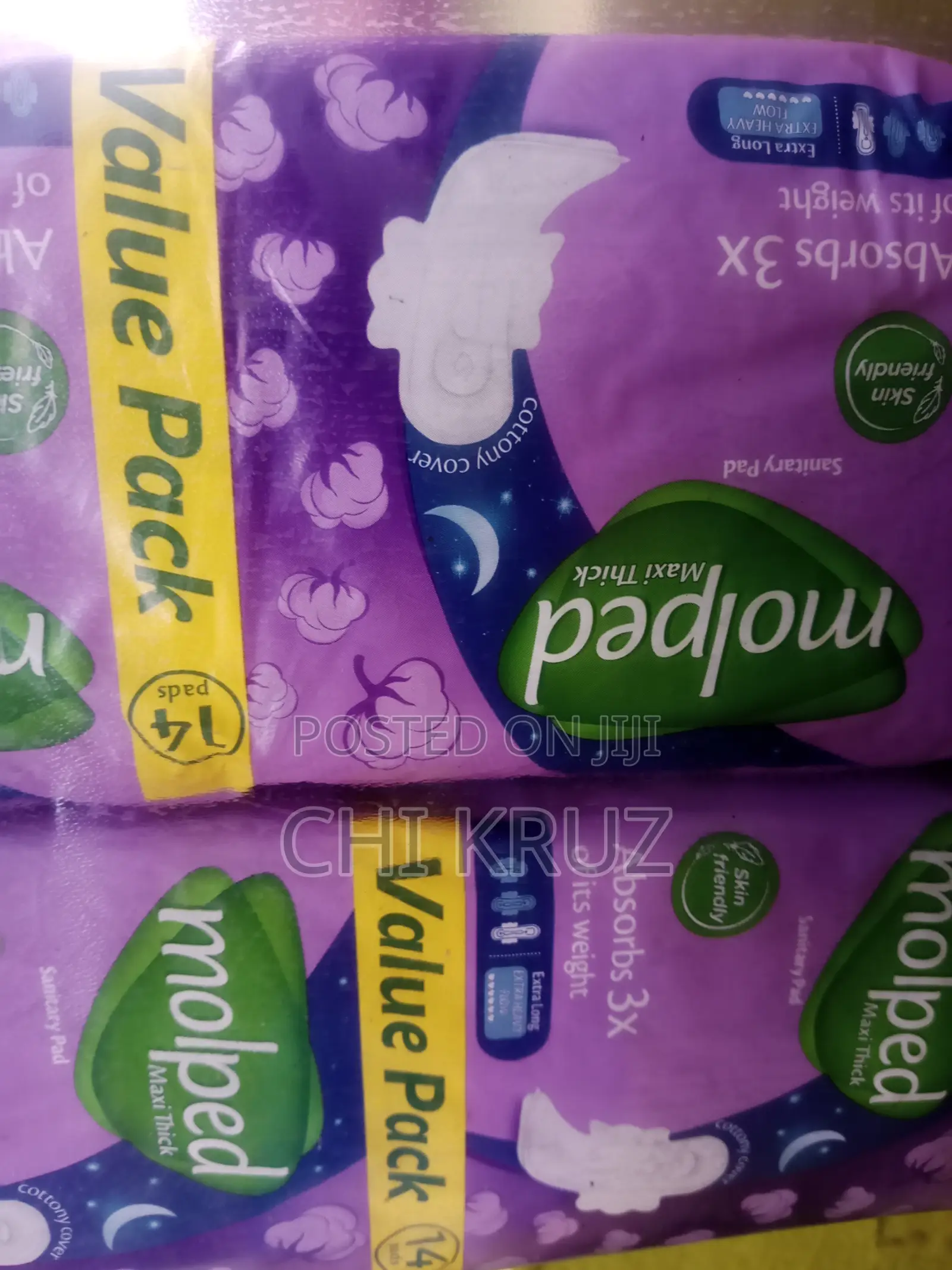 Molped Value Pack Sanitary Pad X14