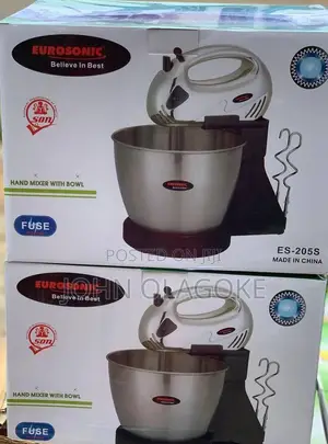 2L Eurosonic Cake Mixer With Bowl