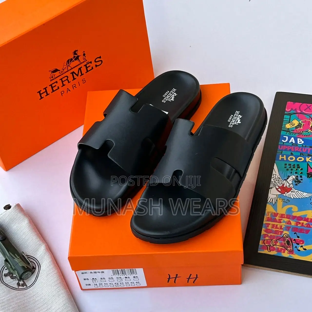 Original Leather Slipers for Men
