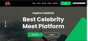 Celebrity Booking Website